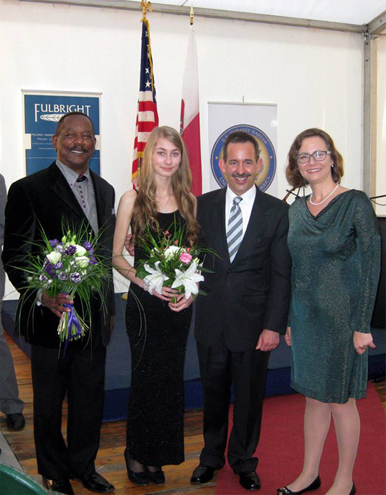 Stan & Klaudia Perform for Stephen Mull, U.S. Ambassador to Poland and Fulbright Guests